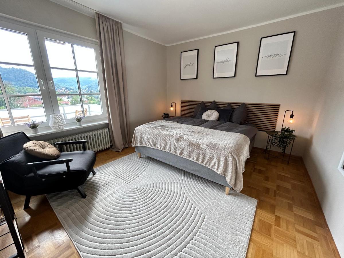 Harzburgliving Wohnung Goethe'S Ausblick Bad Harzburg Esterno foto