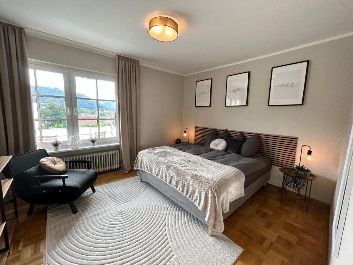 Harzburgliving Wohnung Goethe'S Ausblick Bad Harzburg Esterno foto